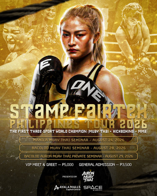 Stamp Fairtex Philiippines Tour - MANILA VIP + Meet & Greet